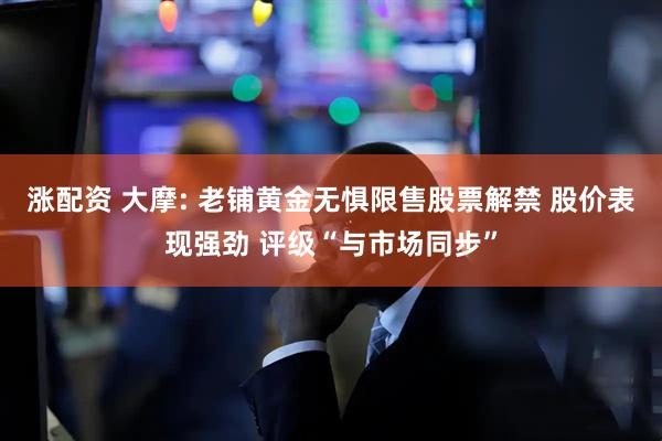 涨配资 大摩: 老铺黄金无惧限售股票解禁 股价表现强劲 评级“与市场同步”
